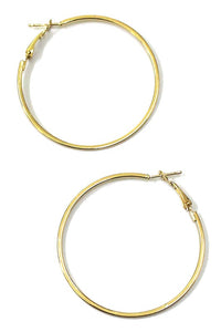 Curtis Hoops- Gold