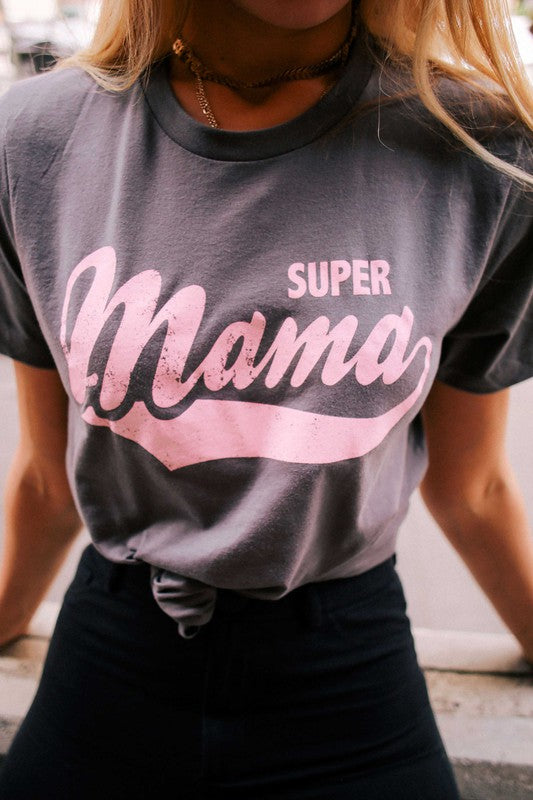 Super Mama Graphic Tee - POSH NOVA