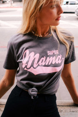 Super Mama Graphic Tee - POSH NOVA