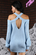 Something Special Cold Shoulder Sweater