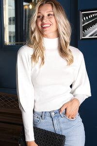 Snow Bunny Turtleneck Sweater