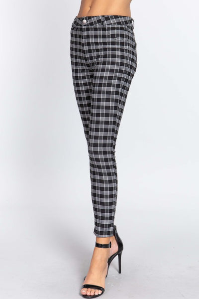 Checkered Pant – POSH NOVA