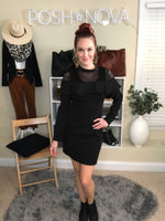 Vogue Black Dress - POSH NOVA