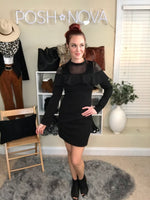 Vogue Black Dress - POSH NOVA