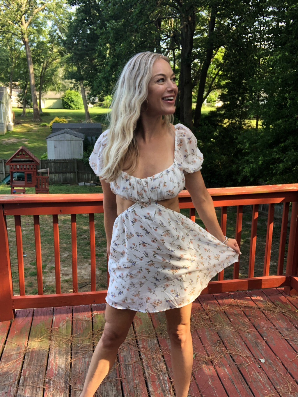Your Sweetheart Floral Dress
