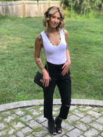 Sleeveless V-Neck Bodysuit