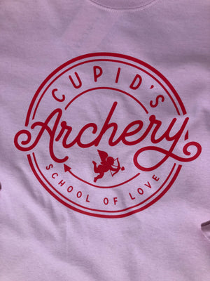Cupids Archery School Long Sleeve Graphic