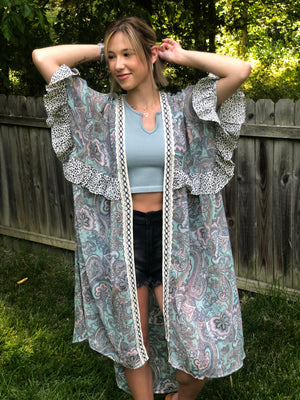 Paisley Dreamer Kimono
