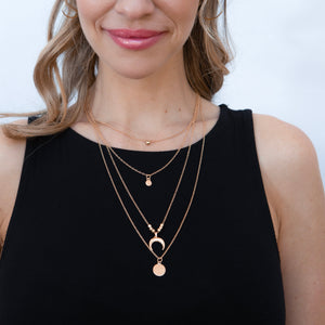 Multi-Layer Crescent Necklace - POSH NOVA