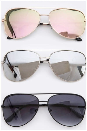 Aviator Sunglasses-Oversized - POSH NOVA